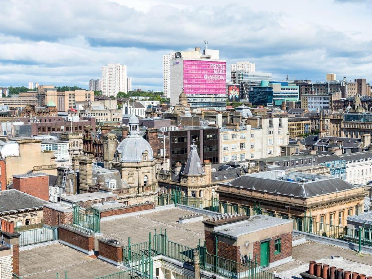 Glasgow City Centre G1 Penthouse With Riverviews - Duplex Kültér fotó