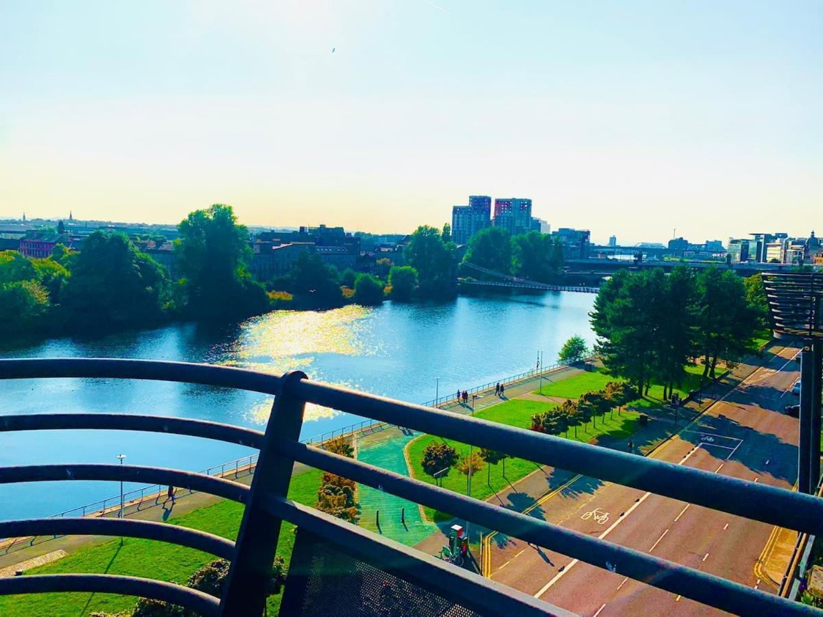 Glasgow City Centre G1 Penthouse With Riverviews - Duplex Kültér fotó