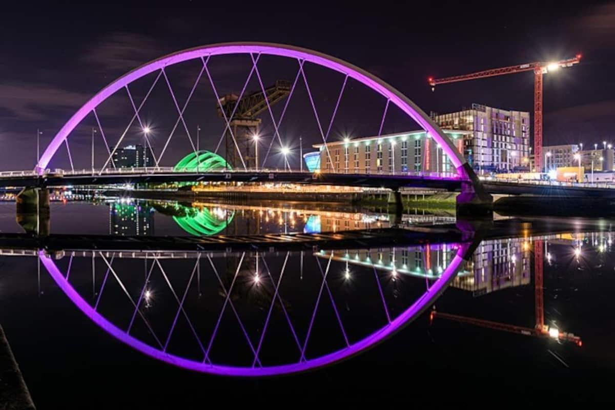 Glasgow City Centre G1 Penthouse With Riverviews - Duplex Kültér fotó